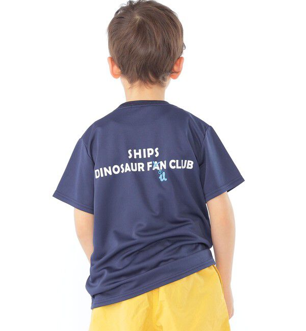 SHIPS KIDS「SHIPS KIDS:100～130cm /〈接触冷感/吸水速乾〉シービースト 半袖 Tシャツ」|Tシャツ・カットソー|