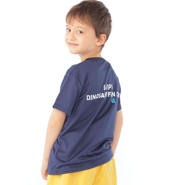 SHIPS KIDS「SHIPS KIDS:100～130cm /〈接触冷感/吸水速乾〉シービースト 半袖 Tシャツ」|Tシャツ・カットソー|