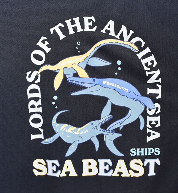 SHIPS KIDS「SHIPS KIDS:100～130cm /〈接触冷感/吸水速乾〉シービースト 半袖 Tシャツ」|Tシャツ・カットソー|