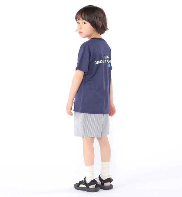 SHIPS KIDS「SHIPS KIDS:100～130cm /〈接触冷感/吸水速乾〉シービースト 半袖 Tシャツ」|Tシャツ・カットソー|