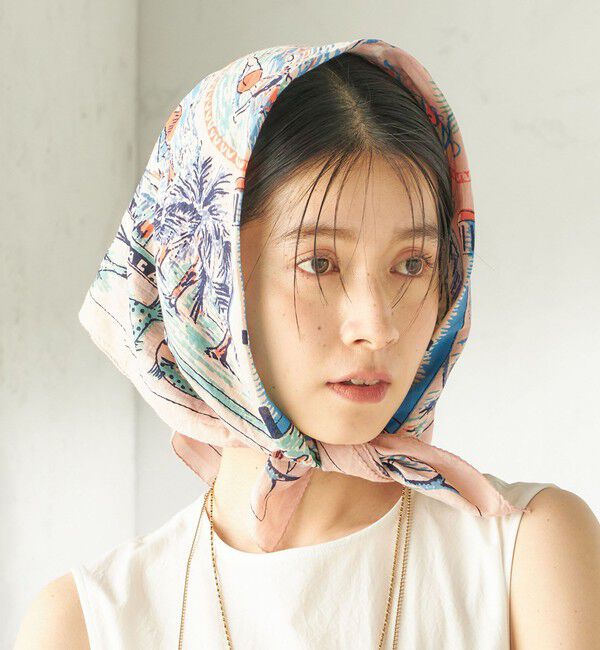SHIPS for women「BINDU: スカーフ 64&times;64」|バンダナ・スカーフ|