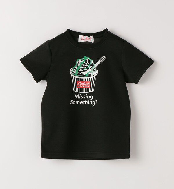SHIPS Colors 「SHIPS Colors:100～140cm/Sealtest(R) アイスクリーム プリントTEE」|Tシャツ・カットソー|ブラック