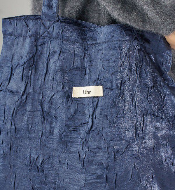 SHIPS for women「【SHIPS別注】Uhr: クラッシュ サテン トート バッグ」|トートバッグ|