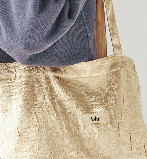 SHIPS for women「【SHIPS別注】Uhr: クラッシュ サテン トート バッグ」|トートバッグ|