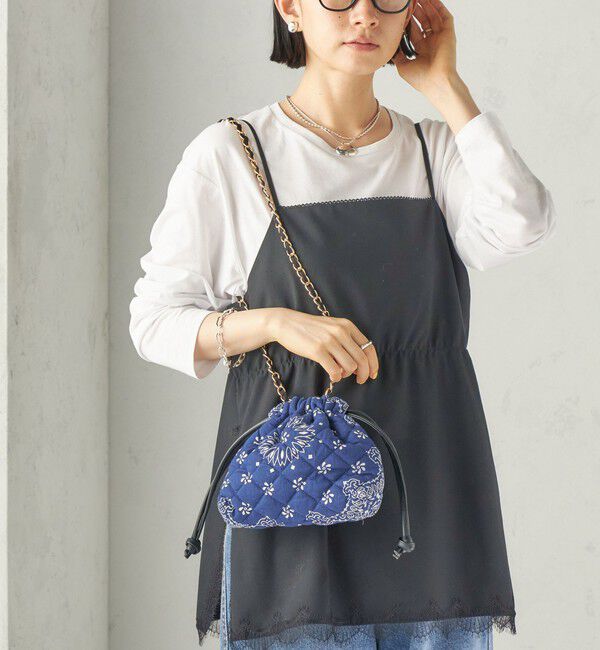SHIPS for women「【一部SHIPS別注】MALUS: ミニ ショルダー ポーチ」|ショルダー・メッセンジャー|ネイビー