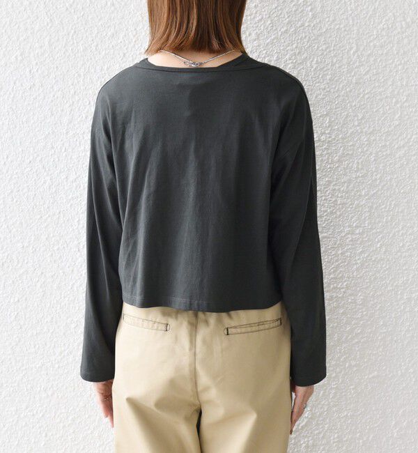 SHIPS any「《予約》SHIPS any:〈洗濯機可能〉レイヤード ノースリ TEE &times; カーディガン セット」|Tシャツ・カットソー|