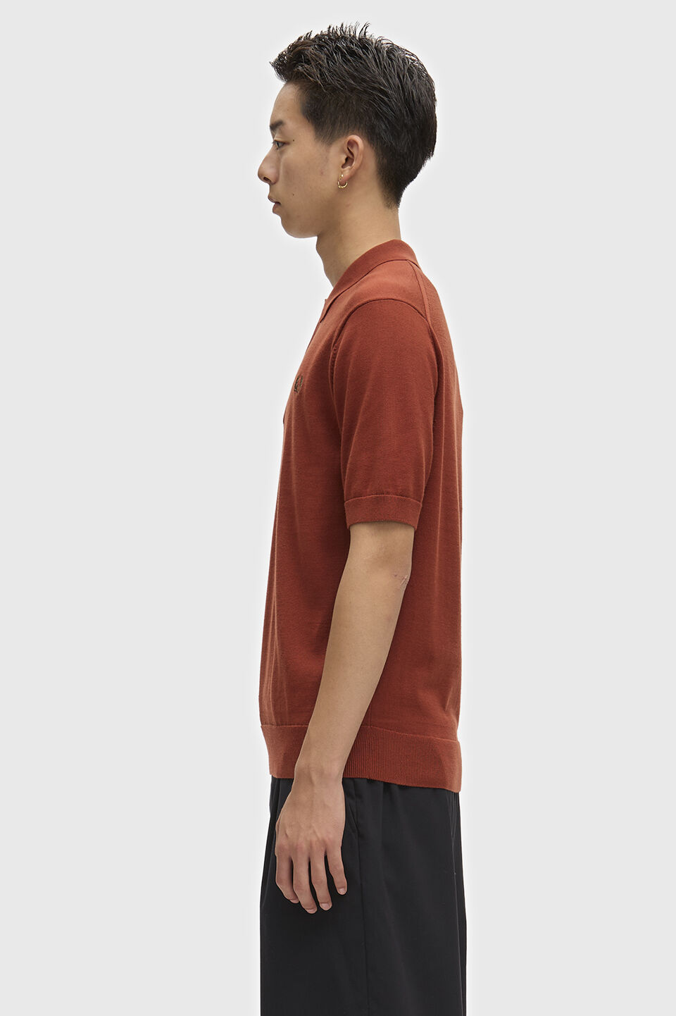 FRED PERRY 「FRED PERRY／Cotton Knitted Polo Shirt／コットンニットポロシャツ」|ポロシャツ|