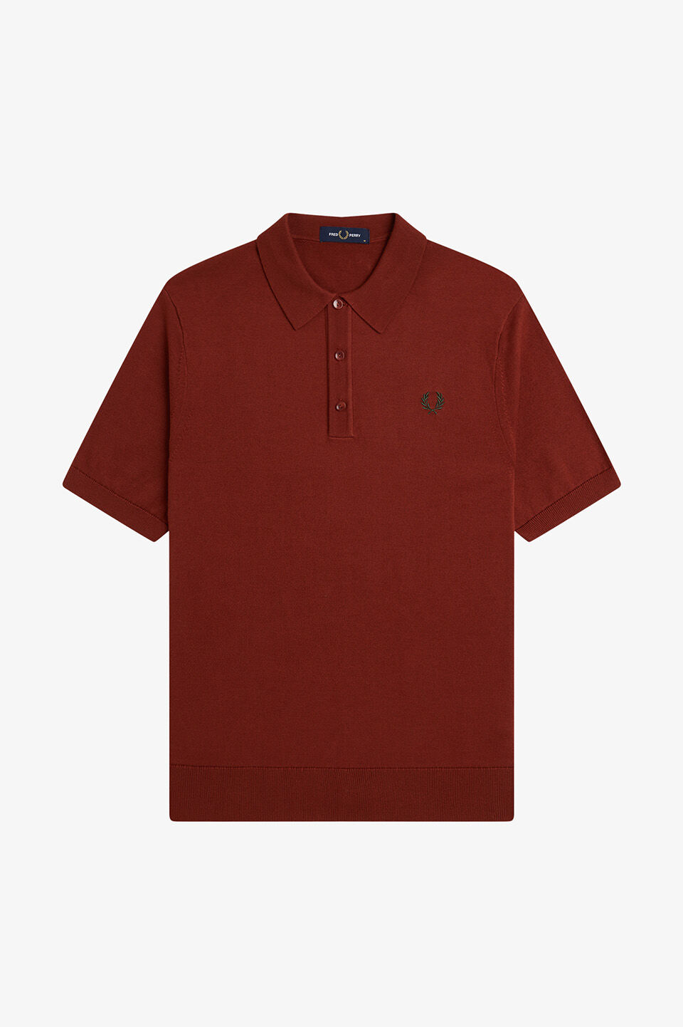 FRED PERRY 「FRED PERRY／Cotton Knitted Polo Shirt／コットンニットポロシャツ」|ポロシャツ|