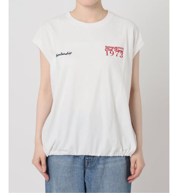 OUTDOOR PRODUCTS Usual Things「ドロストバルーンノースリTEE」|Tシャツ・カットソー|