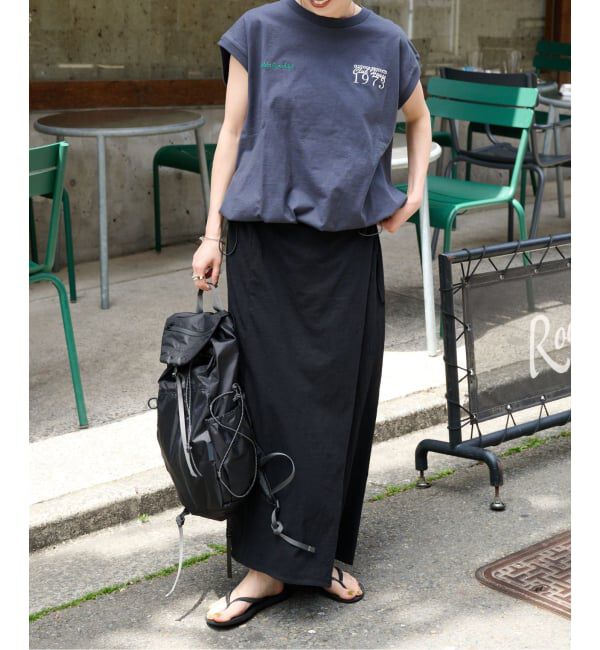 OUTDOOR PRODUCTS Usual Things「ドロストバルーンノースリTEE」|Tシャツ・カットソー|