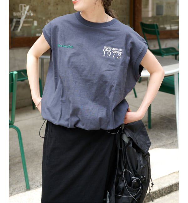 OUTDOOR PRODUCTS Usual Things「ドロストバルーンノースリTEE」|Tシャツ・カットソー|