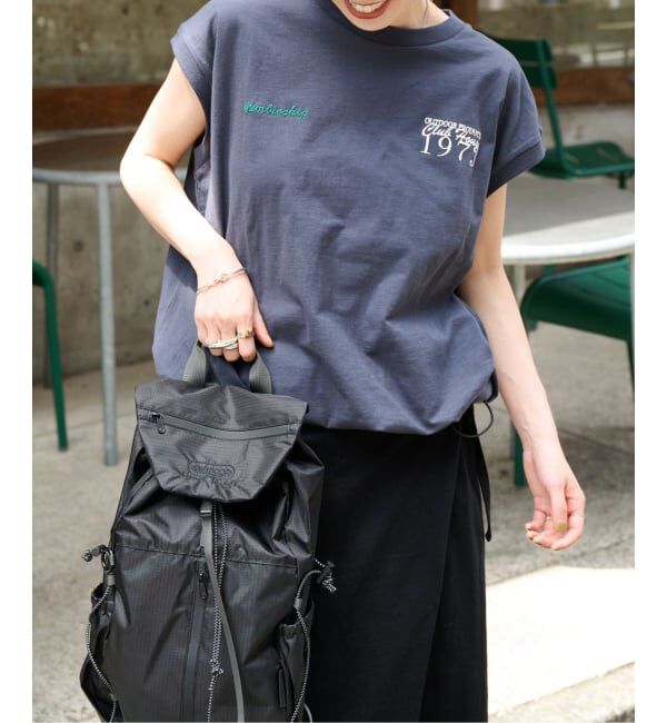OUTDOOR PRODUCTS Usual Things「ドロストバルーンノースリTEE」|Tシャツ・カットソー|