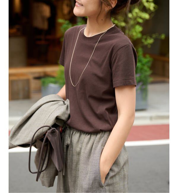 OUTDOOR PRODUCTS Usual Things「追加2 ハイツイストコットンコンパクトTEE」|Tシャツ・カットソー|