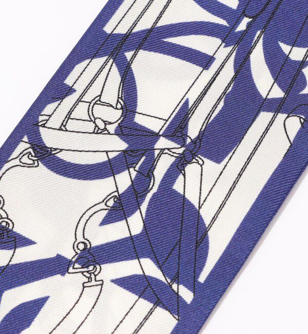 TOMORROWLAND GOODS「ATELIER TOMORROW BIT MOTIF BANDEAU シルクスカーフ」|バンダナ・スカーフ|