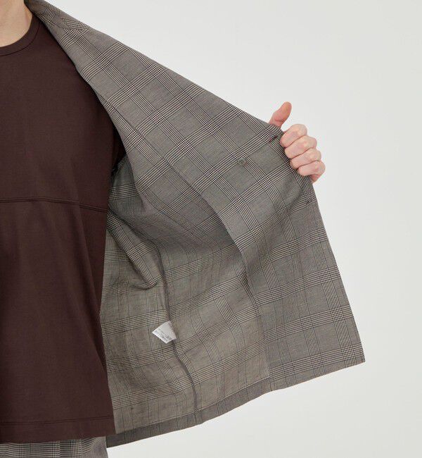 GALERIE VIE「リネンキュプラシルクコンパクト シャツジャケット」|その他|