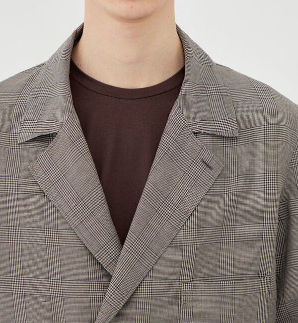 GALERIE VIE「リネンキュプラシルクコンパクト シャツジャケット」|その他|