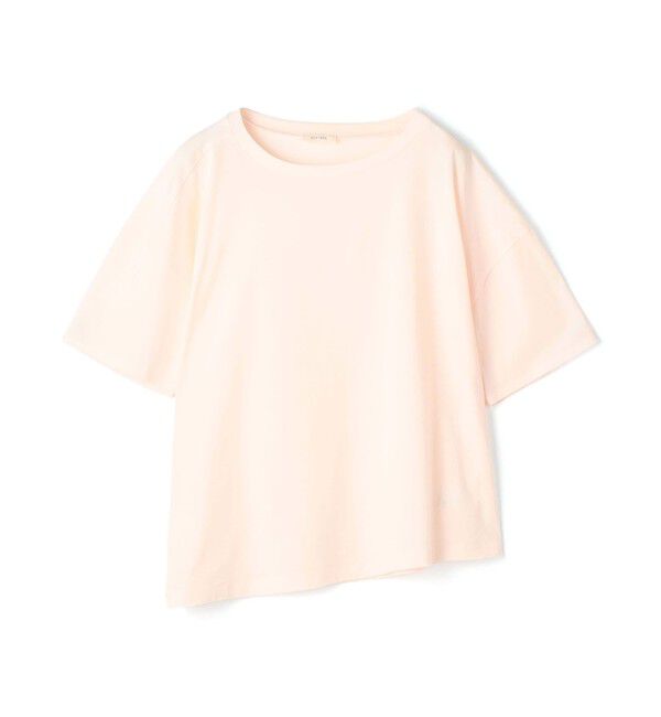 DES PRES「ソフトプレーンジャージー ハーフスリーブプルオーバー」|Tシャツ・カットソー|31 ライトピンク