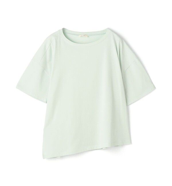 DES PRES「ソフトプレーンジャージー ハーフスリーブプルオーバー」|Tシャツ・カットソー|51 ライトグリーン