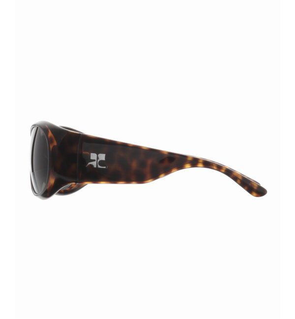 EYETHINK「【COURREGES / クレージュ】HYBRID 01 SUNGLASSES HAVANA/BLACK」|サングラス|