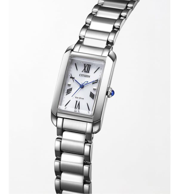 HIROB「CITIZEN L SQUARE Collection EW5620-55A Silver」|腕時計|