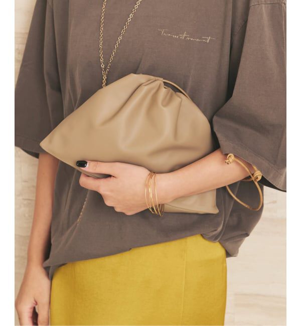 Plage「《WEB限定追加》les Tendre leather clutch バッグ 3」|ショルダー・メッセンジャー|