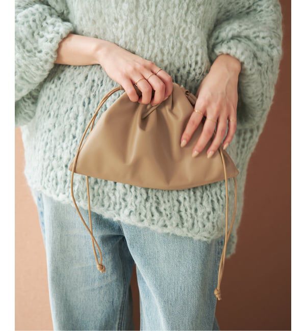 Plage「《WEB限定追加》les Tendre leather clutch バッグ 3」|ショルダー・メッセンジャー|ブラウン D