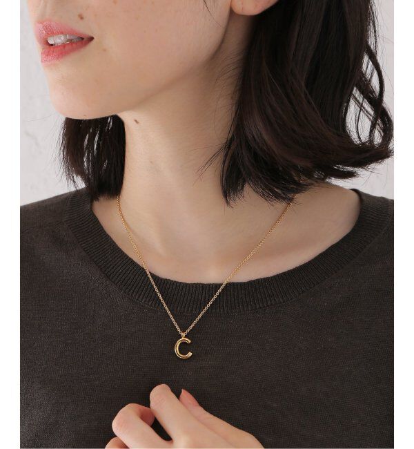 IENA「JOSEPHINE STUDIO/ジョセフィン・ストゥディオ LETER CHARM SMALL C ネックレス」|ネックレス|