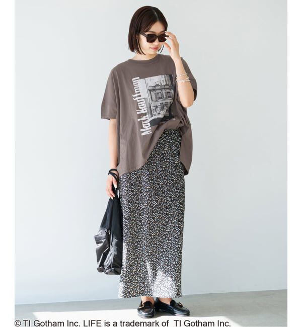 IENA「《追加》LIFE PICTURE COLLECTION　PHOTO Tシャツ」|Tシャツ・カットソー|