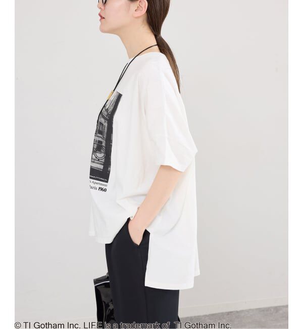 IENA「《追加》LIFE PICTURE COLLECTION　PHOTO Tシャツ」|Tシャツ・カットソー|