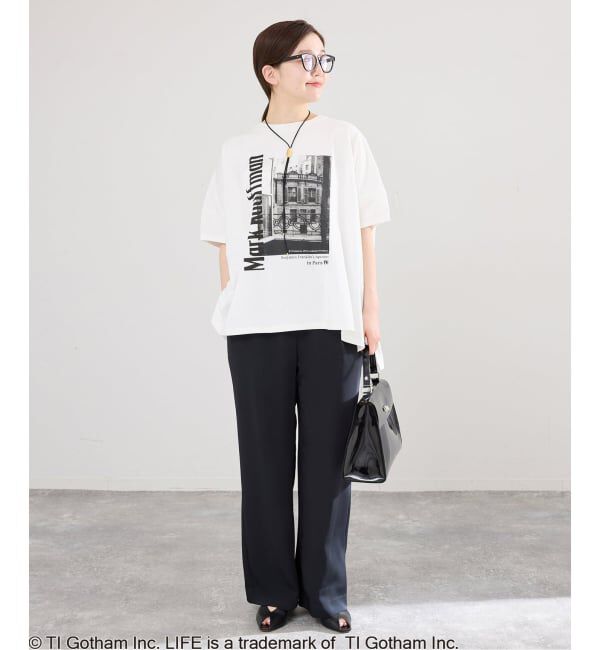IENA「《追加》LIFE PICTURE COLLECTION　PHOTO Tシャツ」|Tシャツ・カットソー|