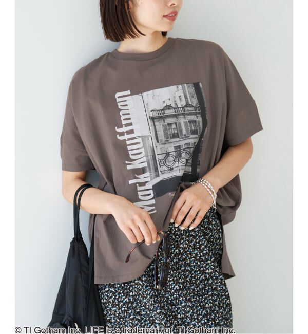 IENA「《追加》LIFE PICTURE COLLECTION　PHOTO Tシャツ」|Tシャツ・カットソー|
