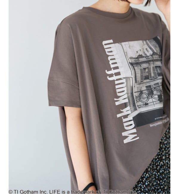 IENA「《追加》LIFE PICTURE COLLECTION　PHOTO Tシャツ」|Tシャツ・カットソー|