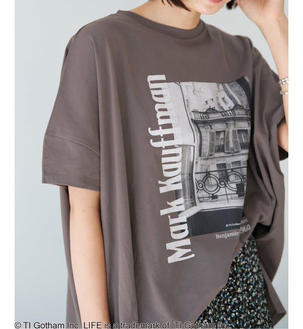 IENA「《追加》LIFE PICTURE COLLECTION　PHOTO Tシャツ」|Tシャツ・カットソー|