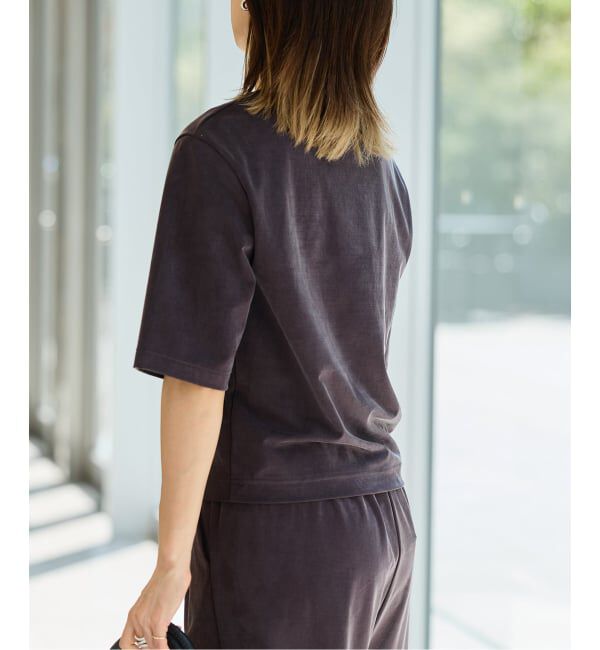 IENA LA BOUCLE「《追加/洗濯機洗い可》IENA LA BOUCLE Cupra mix Tシャツ」|Tシャツ・カットソー|