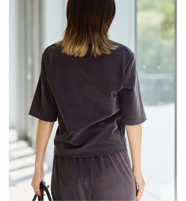 IENA LA BOUCLE「《追加/洗濯機洗い可》IENA LA BOUCLE Cupra mix Tシャツ」|Tシャツ・カットソー|