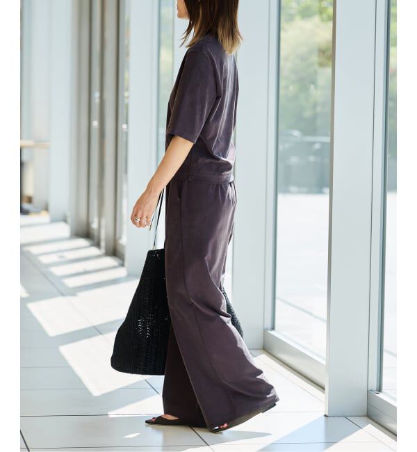 IENA LA BOUCLE「《追加/洗濯機洗い可》IENA LA BOUCLE Cupra mix Tシャツ」|Tシャツ・カットソー|