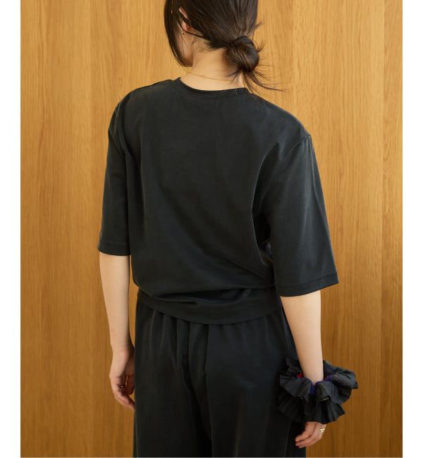 IENA LA BOUCLE「《追加/洗濯機洗い可》IENA LA BOUCLE Cupra mix Tシャツ」|Tシャツ・カットソー|