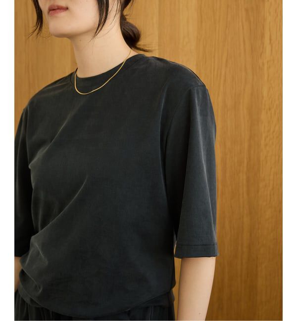 IENA LA BOUCLE「《追加/洗濯機洗い可》IENA LA BOUCLE Cupra mix Tシャツ」|Tシャツ・カットソー|