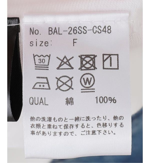 SLOBE IENA「BALMYDAYS/バルミーデイズ SLOBE別注 カーミットTシャツ BAL-26SS-CS48」|Tシャツ・カットソー|