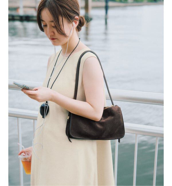 IENA「《手洗い可》EN ノースリーブワンピース」|ワンピース|