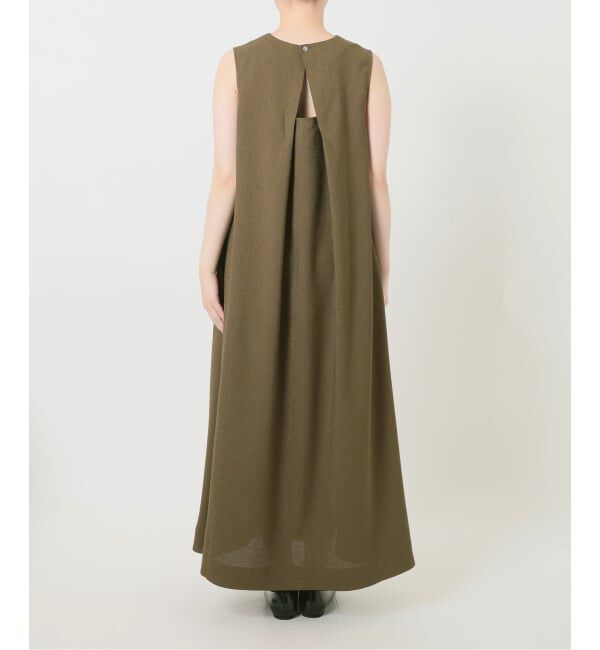 IENA「《手洗い可》EN ノースリーブワンピース」|ワンピース|
