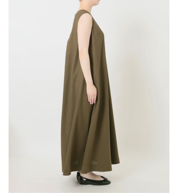 IENA「《手洗い可》EN ノースリーブワンピース」|ワンピース|