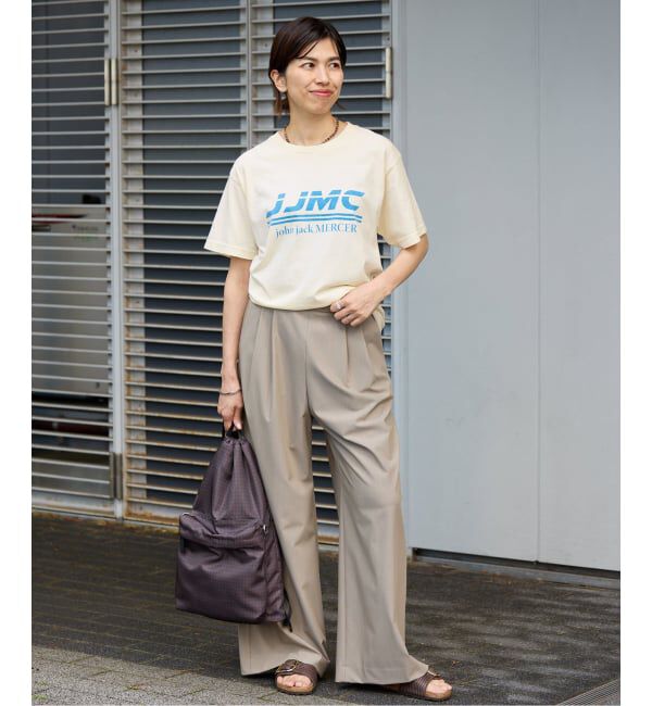 IENA「J.J.Mercer/ジェイジェイマーサー ロゴTシャツ A」|Tシャツ・カットソー|