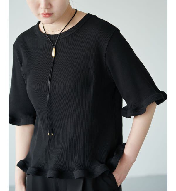 IENA「《WEB限定/追加》オーガニックコットン WAVE Tシャツ」|Tシャツ・カットソー|