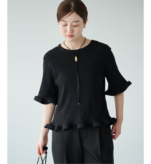IENA「《WEB限定/追加》オーガニックコットン WAVE Tシャツ」|Tシャツ・カットソー|