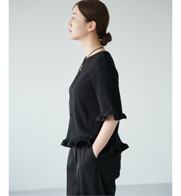 IENA「《WEB限定/追加》オーガニックコットン WAVE Tシャツ」|Tシャツ・カットソー|