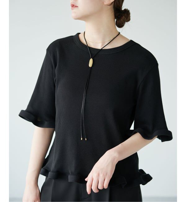 IENA「《WEB限定/追加》オーガニックコットン WAVE Tシャツ」|Tシャツ・カットソー|