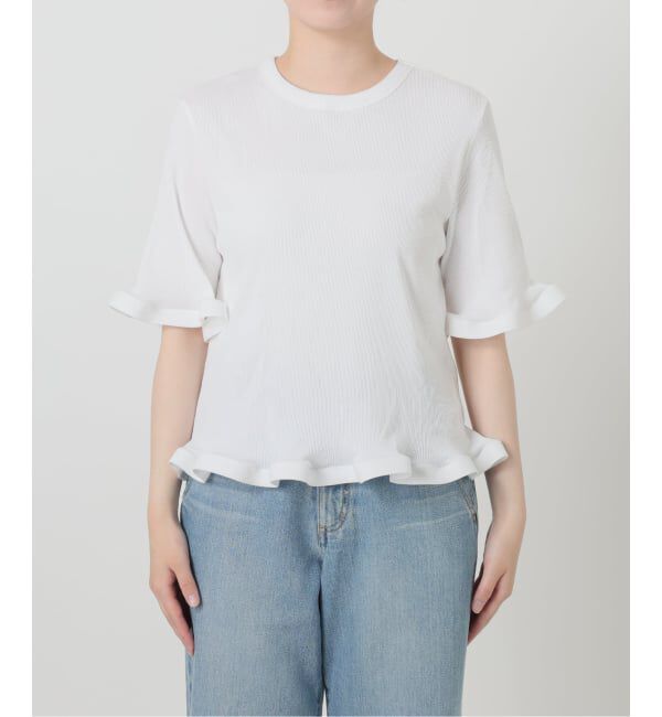 IENA「《WEB限定/追加》オーガニックコットン WAVE Tシャツ」|Tシャツ・カットソー|