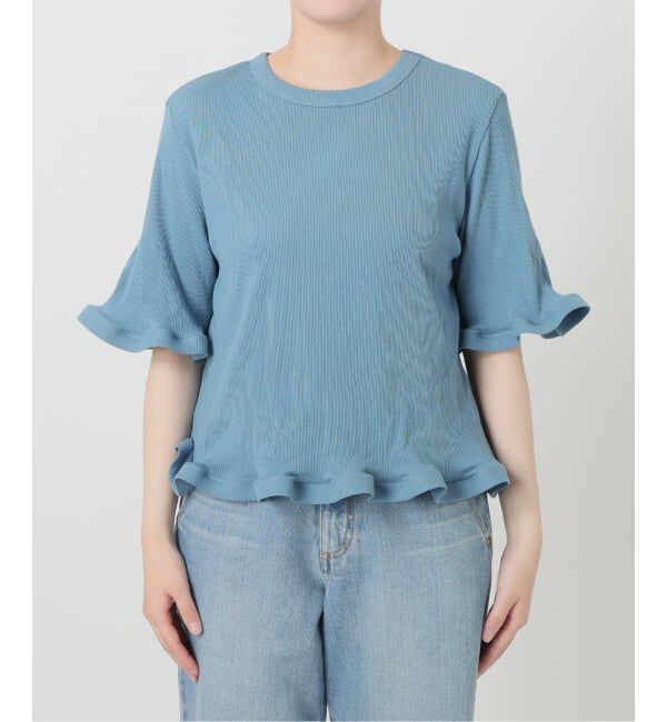 IENA「《WEB限定/追加》オーガニックコットン WAVE Tシャツ」|Tシャツ・カットソー|