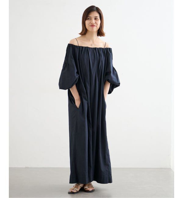 IENA「《一部店舗限定》Maison IENA オフショルダーワンピース」|ワンピース|